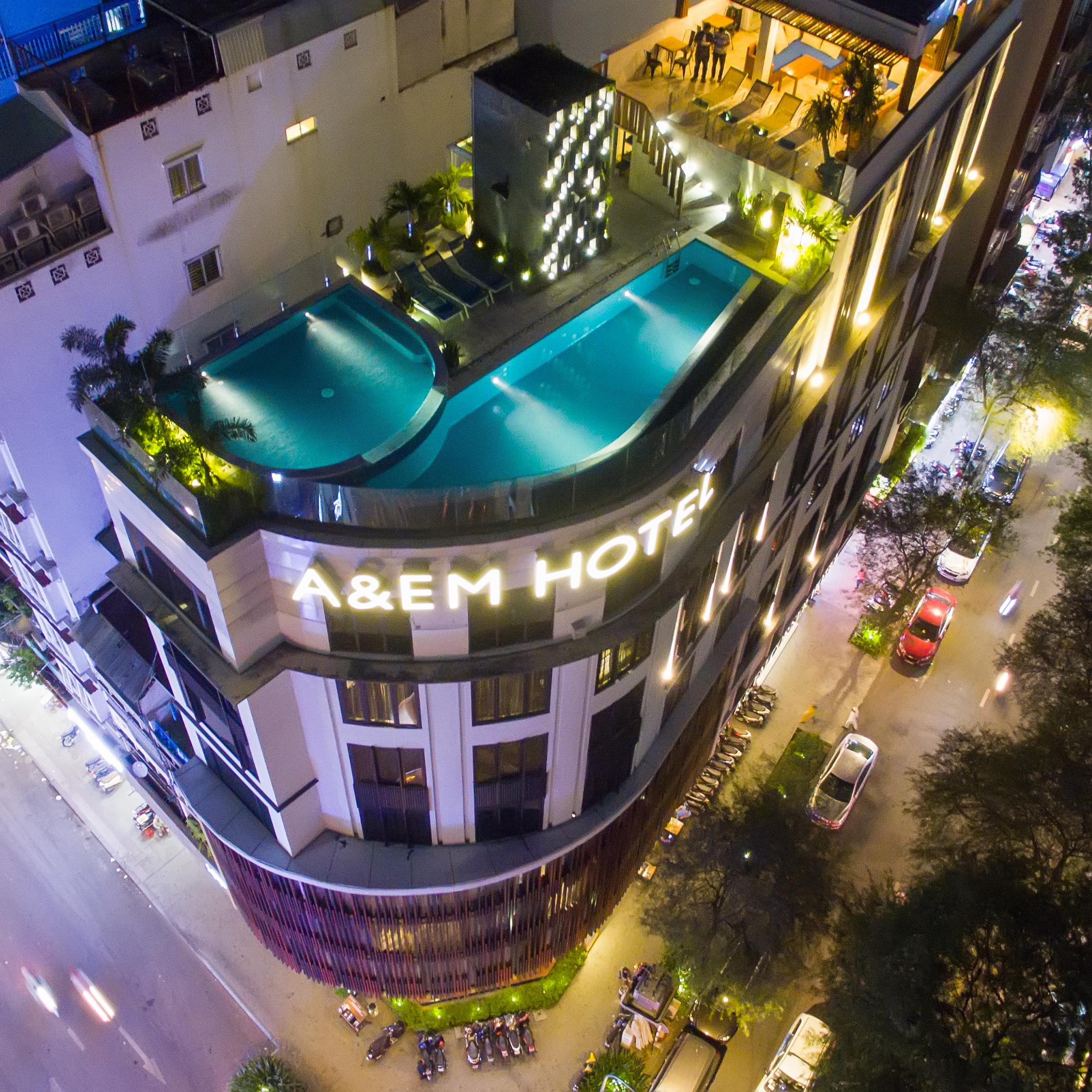 A&Em Saigon Hotel Cidade de Ho Chi Minh Exterior foto