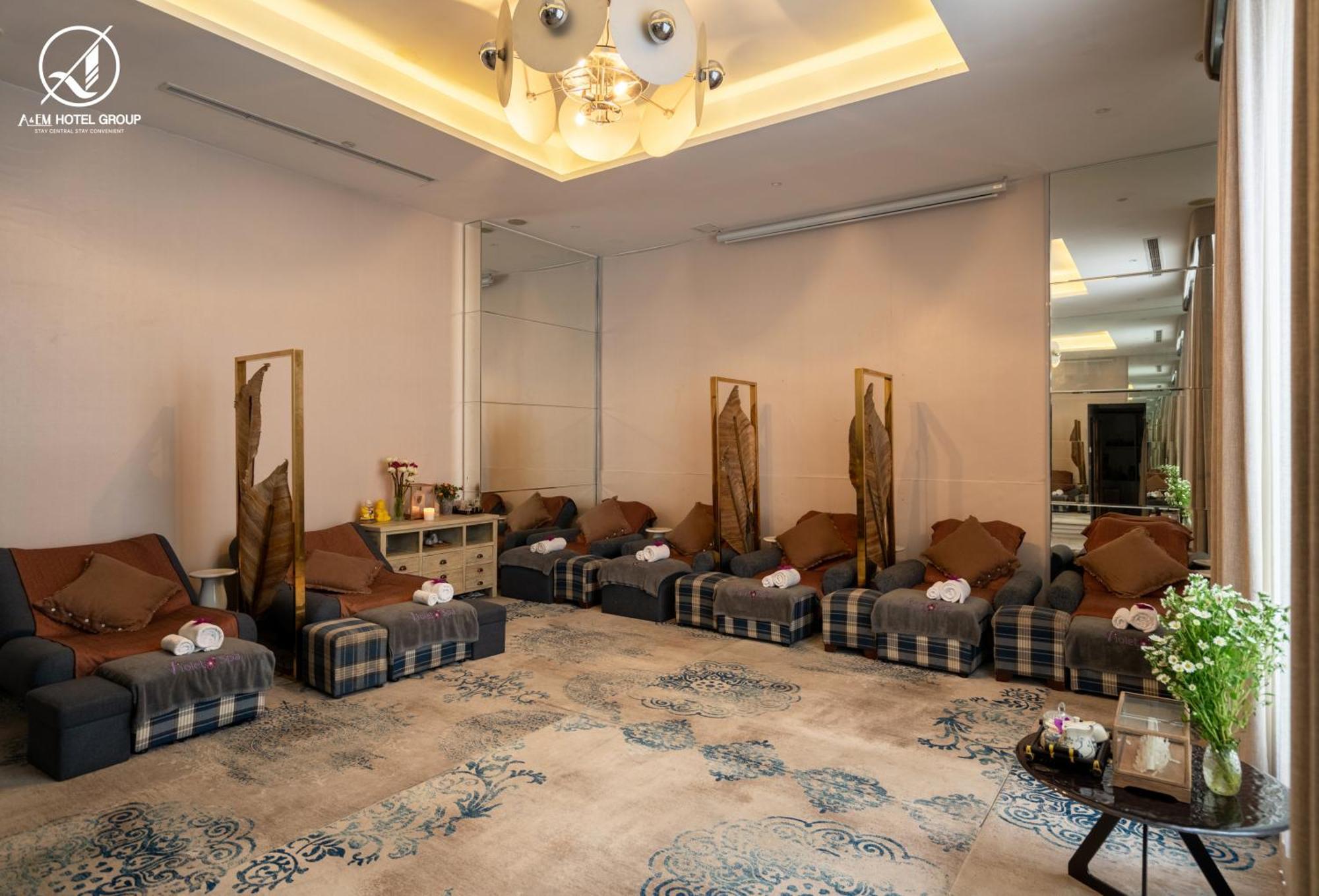 A&Em Saigon Hotel Cidade de Ho Chi Minh Exterior foto
